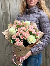 Букет цветов из:  Розы в Сасово