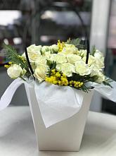 Цветочная композиция из Розы  в Сасово